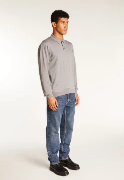 Montagut Merino Wool Polo Neck Sweater - Eni
