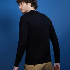 Montagut Merino wool polo neck sweater - Eni