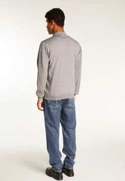 Montagut Merino Wool Polo Neck Sweater - Eni