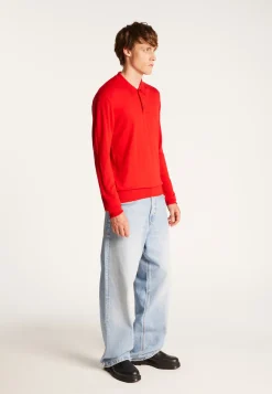 Montagut Merino Wool Polo Neck Sweater - Eni