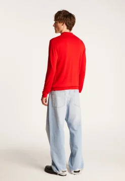 Montagut Merino Wool Polo Neck Sweater - Eni