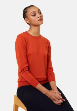 Montagut Merino wool round neck sweater - Asena