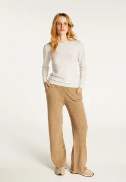 Montagut Merino wool round neck sweater - Asena