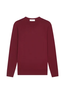 Montagut Merino wool round neck sweater - Asena