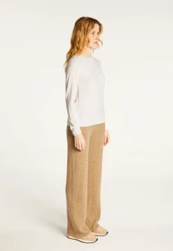 Montagut Merino wool round neck sweater - Asena
