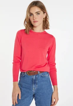 Montagut Merino wool round-neck sweater - Asena