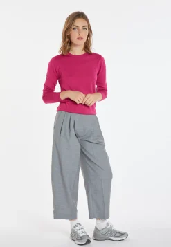 Montagut Merino wool round-neck sweater - Asena