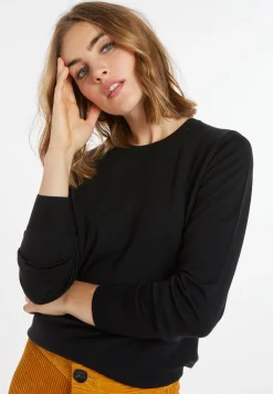 Montagut Merino wool round-neck sweater - Asena