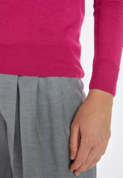 Montagut Merino wool round-neck sweater - Asena