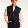 Montagut Merino wool sleeveless jacket - Teddy
