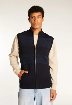 Montagut Merino wool sleeveless jacket - Teddy