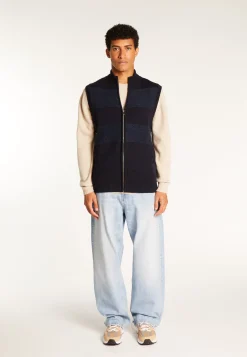 Montagut Merino wool sleeveless jacket - Teddy