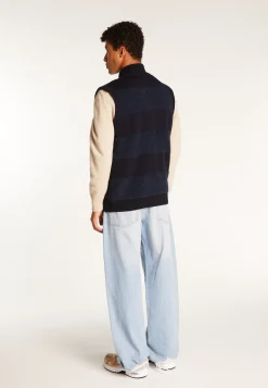 Montagut Merino wool sleeveless jacket - Teddy