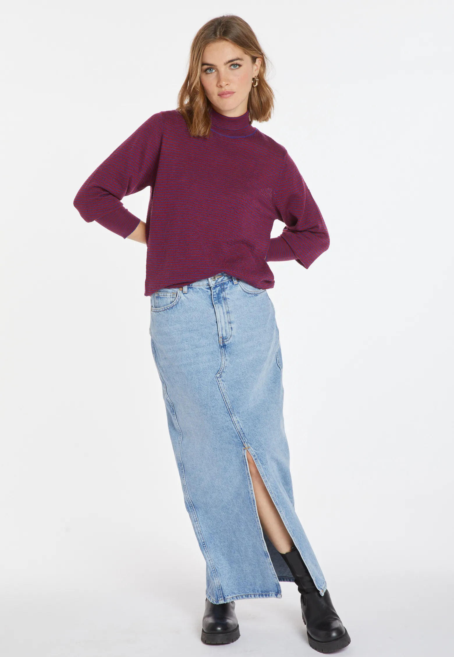 Montagut Merino wool striped sweater - Coco