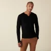 Montagut Merino wool sweater with Tunisian collar with logo - Etan