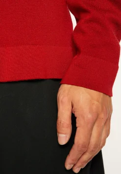 Montagut Merino wool sweater with logo - Santi