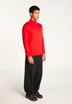 Montagut Merino Wool Trucker Sweater - Ryan