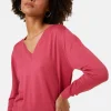 Montagut Merino wool V-neck sweater - Arya