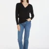 Montagut Merino wool V-neck sweater - Arya