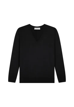 Montagut Merino wool V-neck sweater - Arya