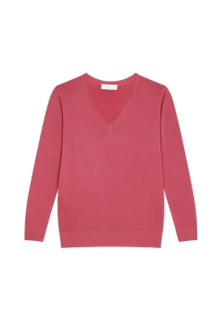 Montagut Merino wool V-neck sweater - Arya