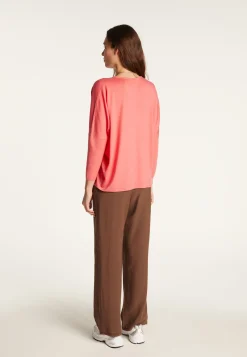 Montagut Merino wool V-neck sweater - Boxe