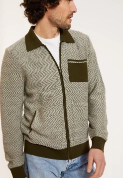 Montagut Merino wool zipped jacket - Dinesh