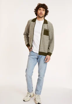 Montagut Merino wool zipped jacket - Dinesh