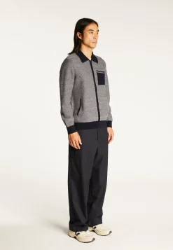 Montagut Merino wool zipped jacket - Dinesh
