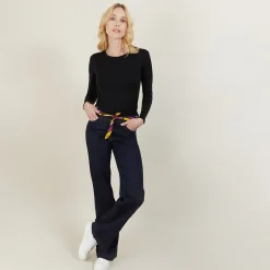 Montagut Mock turtleneck pullover made of wool - Bourse