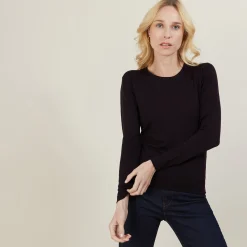 Montagut Mock turtleneck pullover made of wool - Bourse