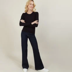 Montagut Mock turtleneck pullover made of wool - Bourse