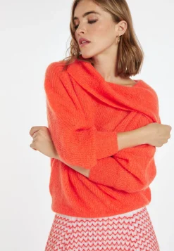 Montagut Mohair bardot sweater - Caelie