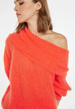 Montagut Mohair bardot sweater - Caelie