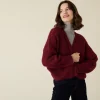 Montagut Mohair beaded ribbed cardigan - Camille