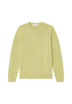 Montagut Mottled cotton round neck sweater - Doume
