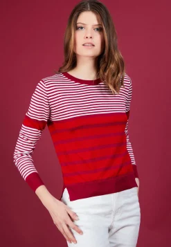 Montagut Natural silk round neck sweater - Amélia