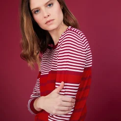 Montagut Natural silk round neck sweater - Amélia