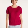 Montagut Natural silk T-Shirt - Aïcha
