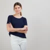 Montagut Natural silk T-Shirt - Aïcha