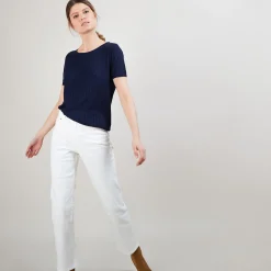 Montagut Natural silk T-Shirt - Aïcha