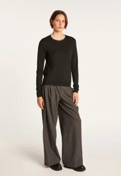 Montagut Open-back jumper made of wool and silk - Embrun