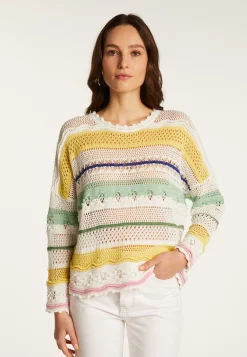 Montagut Openwork cotton sweater - Danika