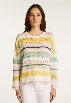 Montagut Openwork cotton sweater - Danika