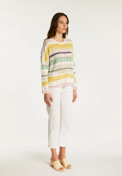 Montagut Openwork cotton sweater - Danika