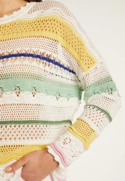 Montagut Openwork cotton sweater - Danika
