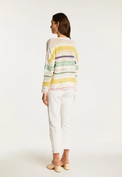 Montagut Openwork cotton sweater - Danika