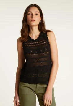 Montagut Openwork cotton tank top - Danny