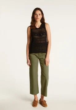 Montagut Openwork cotton tank top - Danny