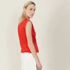 Montagut Openwork tank top in Fil Lumière - Nancy